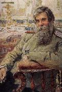 Ilia Efimovich Repin Do not charge the Czech Republic Andrei portrait France oil painting artist